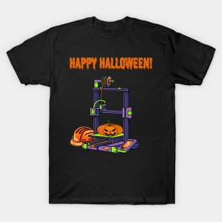 3D Printer #4 Halloween Edition T-Shirt